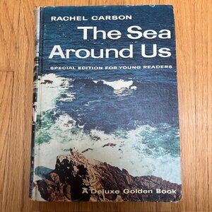 Rachel Carson The Sea Around Us Hardcover book (Vintage)